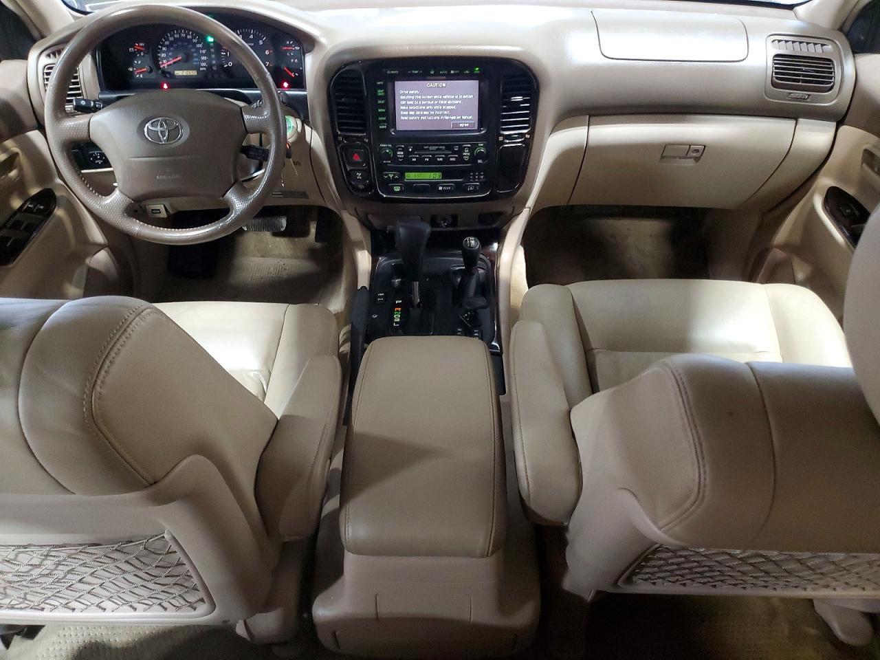 2002 Toyota Land Cruiser Silver vin: JTEHT05J022026225