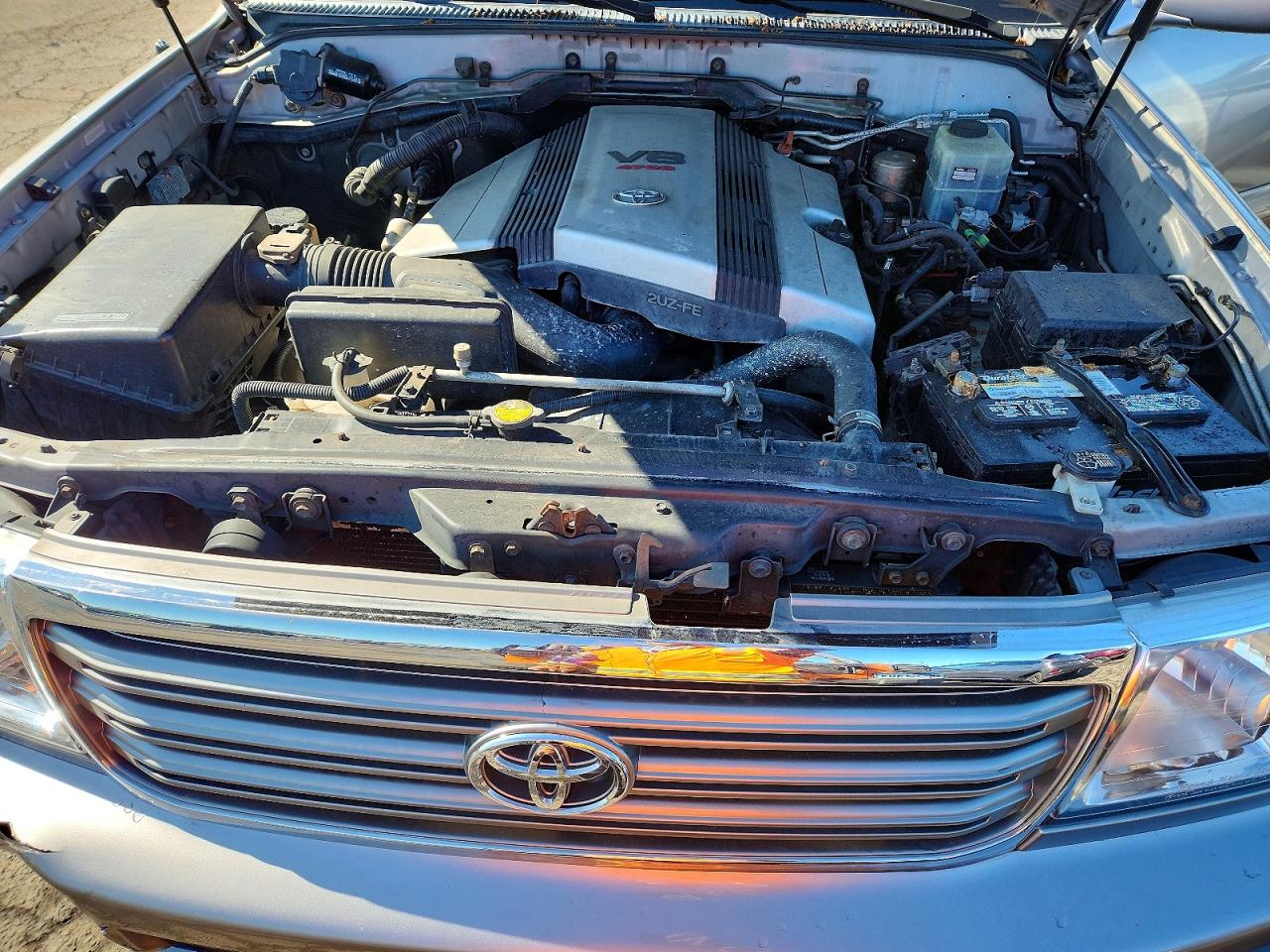 2003 Toyota Land Cruiser Base Gray vin: JTEHT05J032048176
