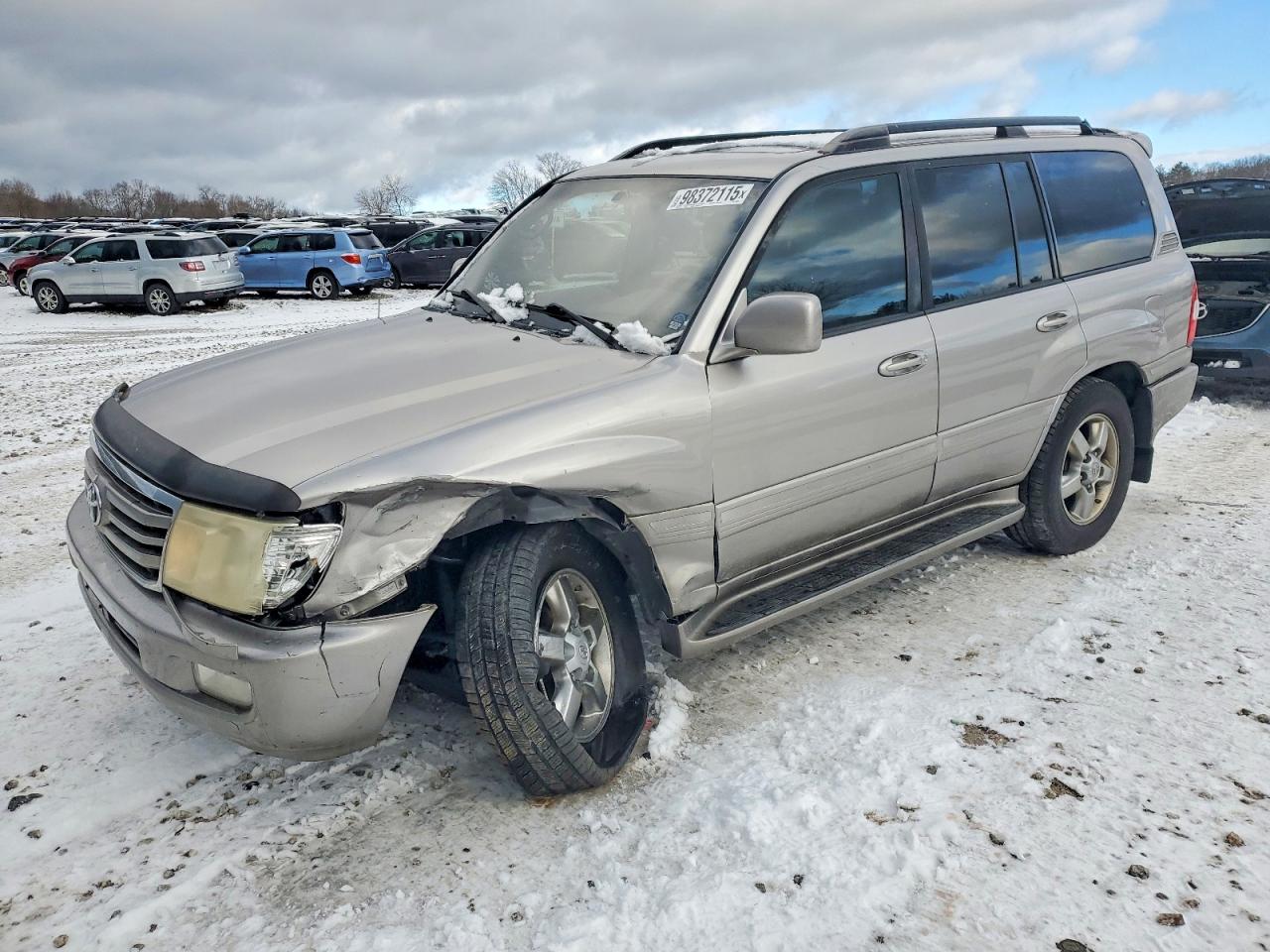 2006 Toyota Land Cruiser Silver vin: JTEHT05J062082669