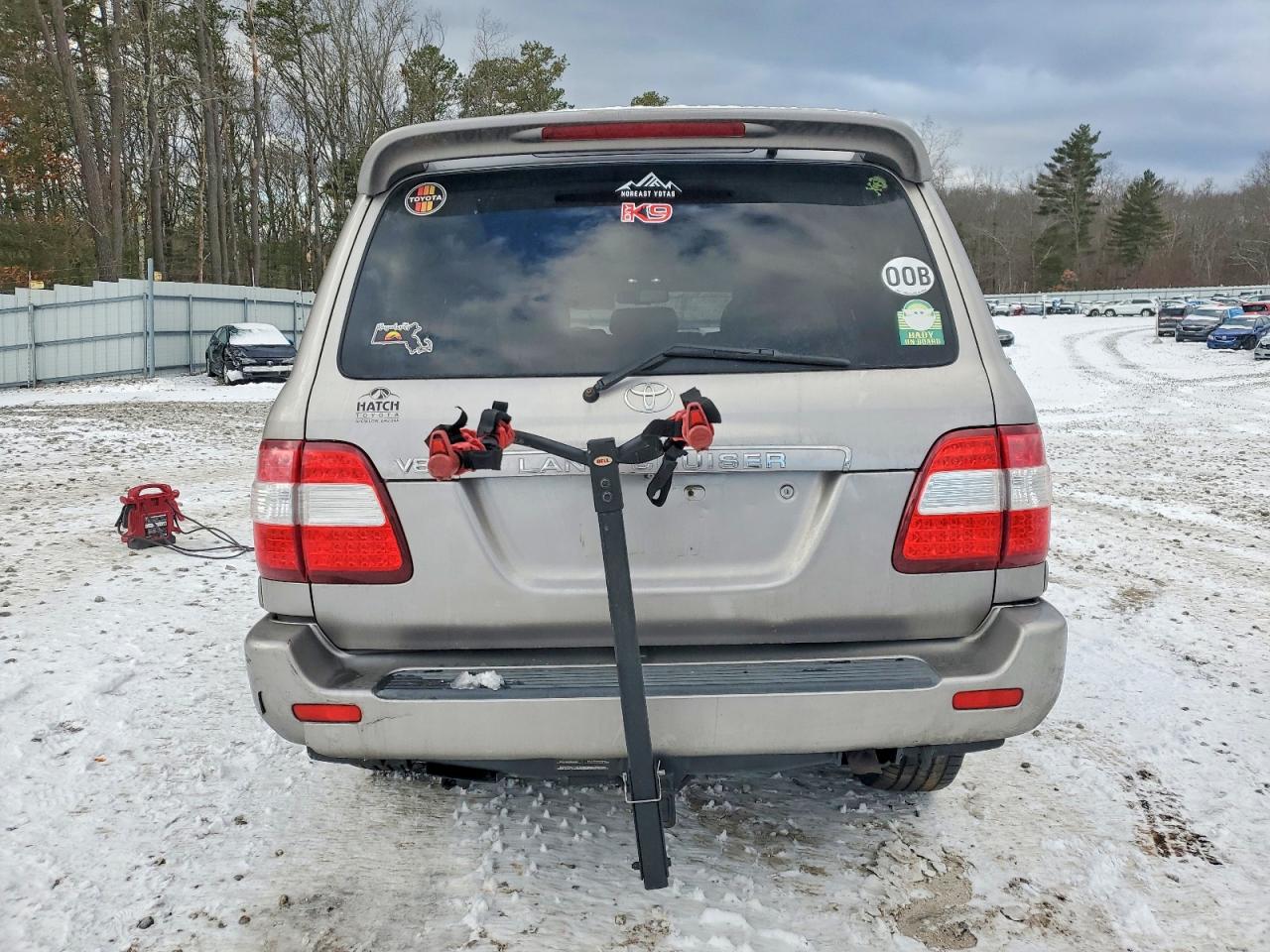 2006 Toyota Land Cruiser Silver vin: JTEHT05J062082669