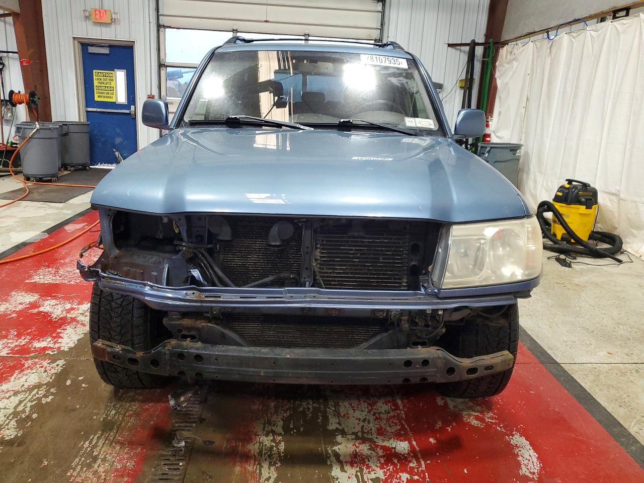 2006 Toyota Land Cruiser Base Blue vin: JTEHT05J062083014