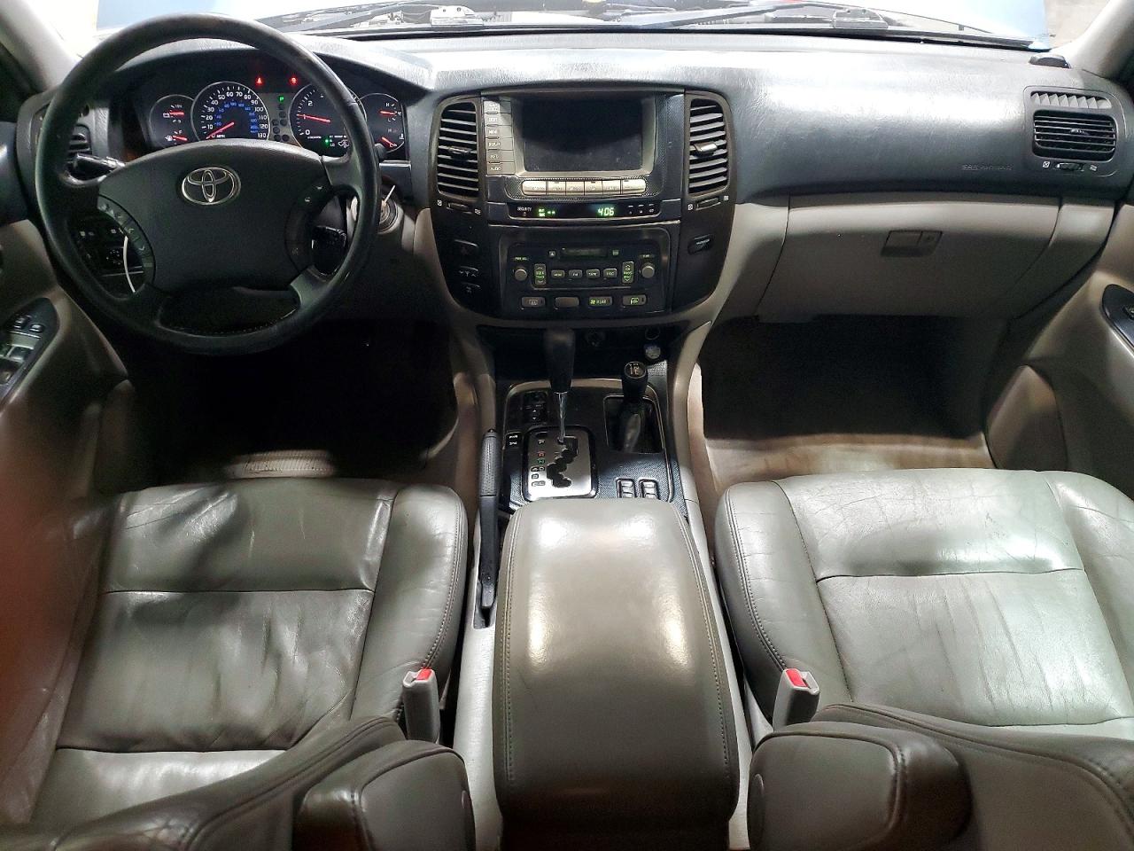2006 Toyota Land Cruiser Base Blue vin: JTEHT05J062083014