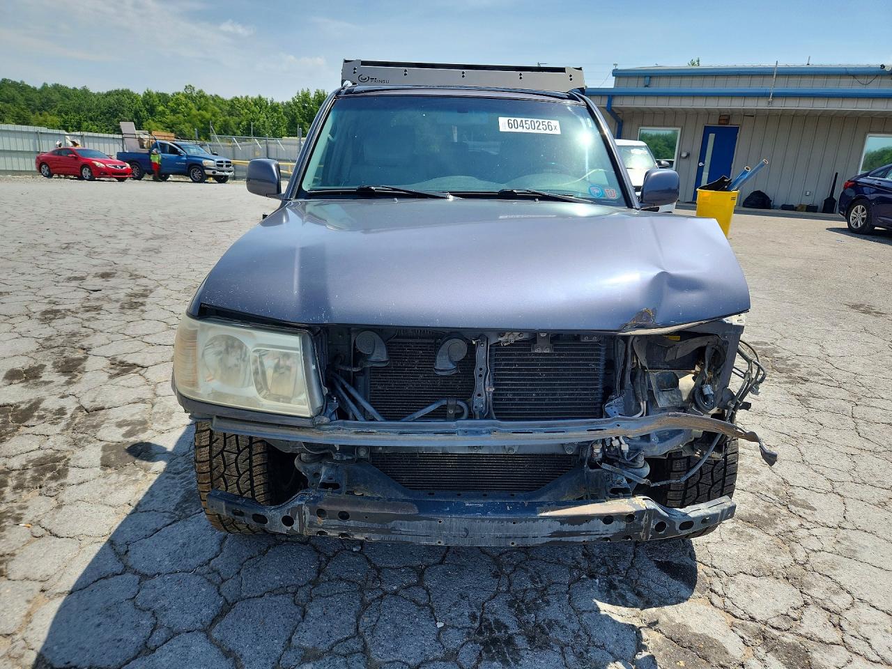 2006 Toyota Land Cruiser Base Gray vin: JTEHT05J062087144