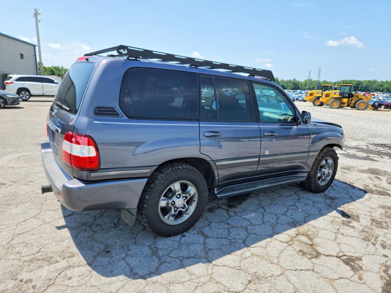 2006 Toyota Land Cruiser Base Gray vin: JTEHT05J062087144