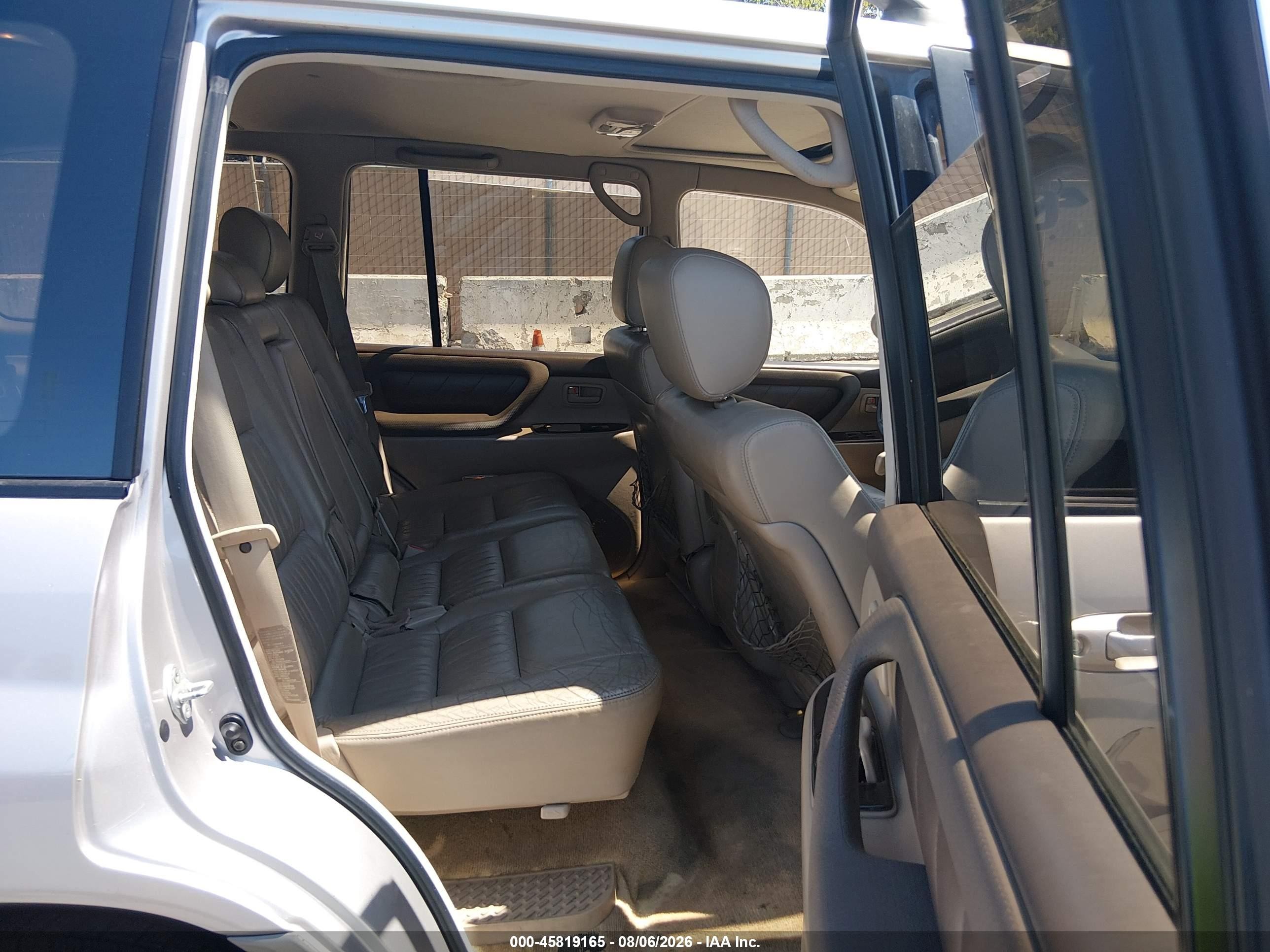 2002 Toyota Land Cruiser   Champagne vin: JTEHT05J122018523