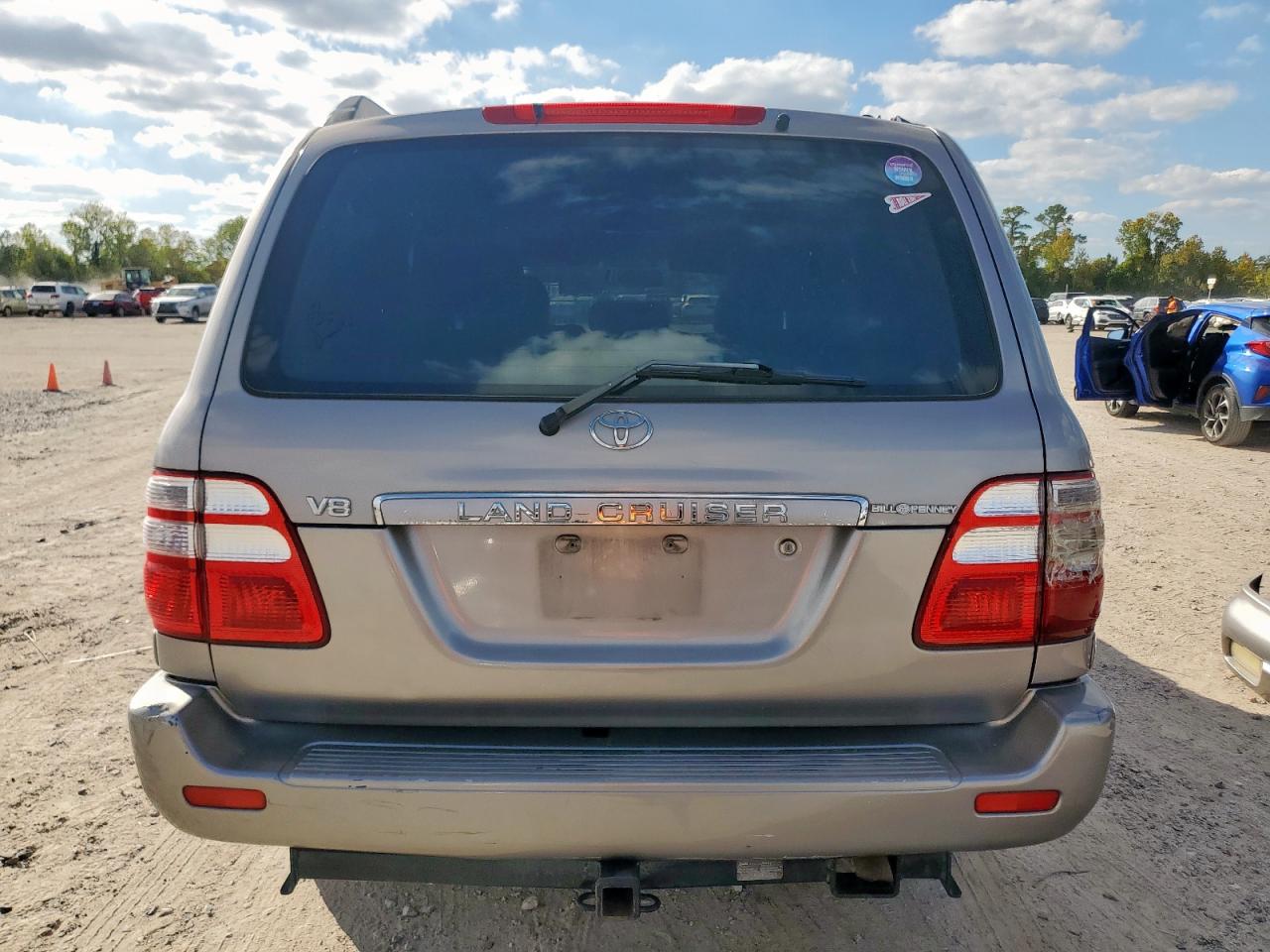 2003 Toyota Land Cruiser Silver vin: JTEHT05J132034481