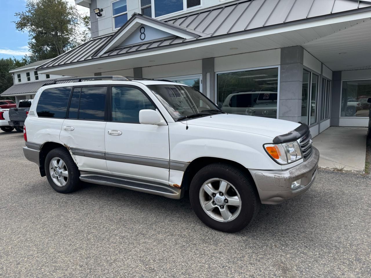 2005 Toyota Land Cruiser Белый vin: JTEHT05J152076068