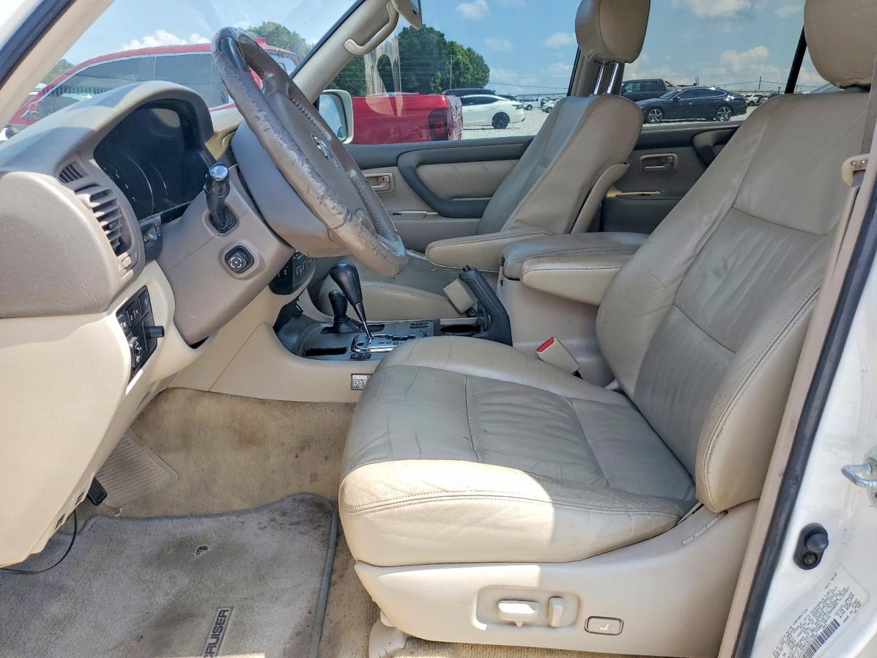 2003 Toyota Land Cruiser Base Белый vin: JTEHT05J232031654