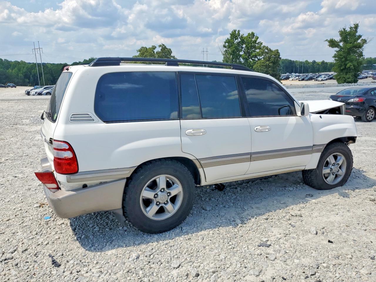 2003 Toyota Land Cruiser Base Белый vin: JTEHT05J232031654
