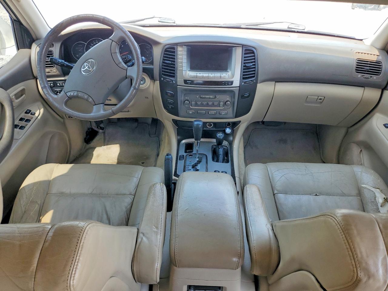 2003 Toyota Land Cruiser Base Белый vin: JTEHT05J232031654