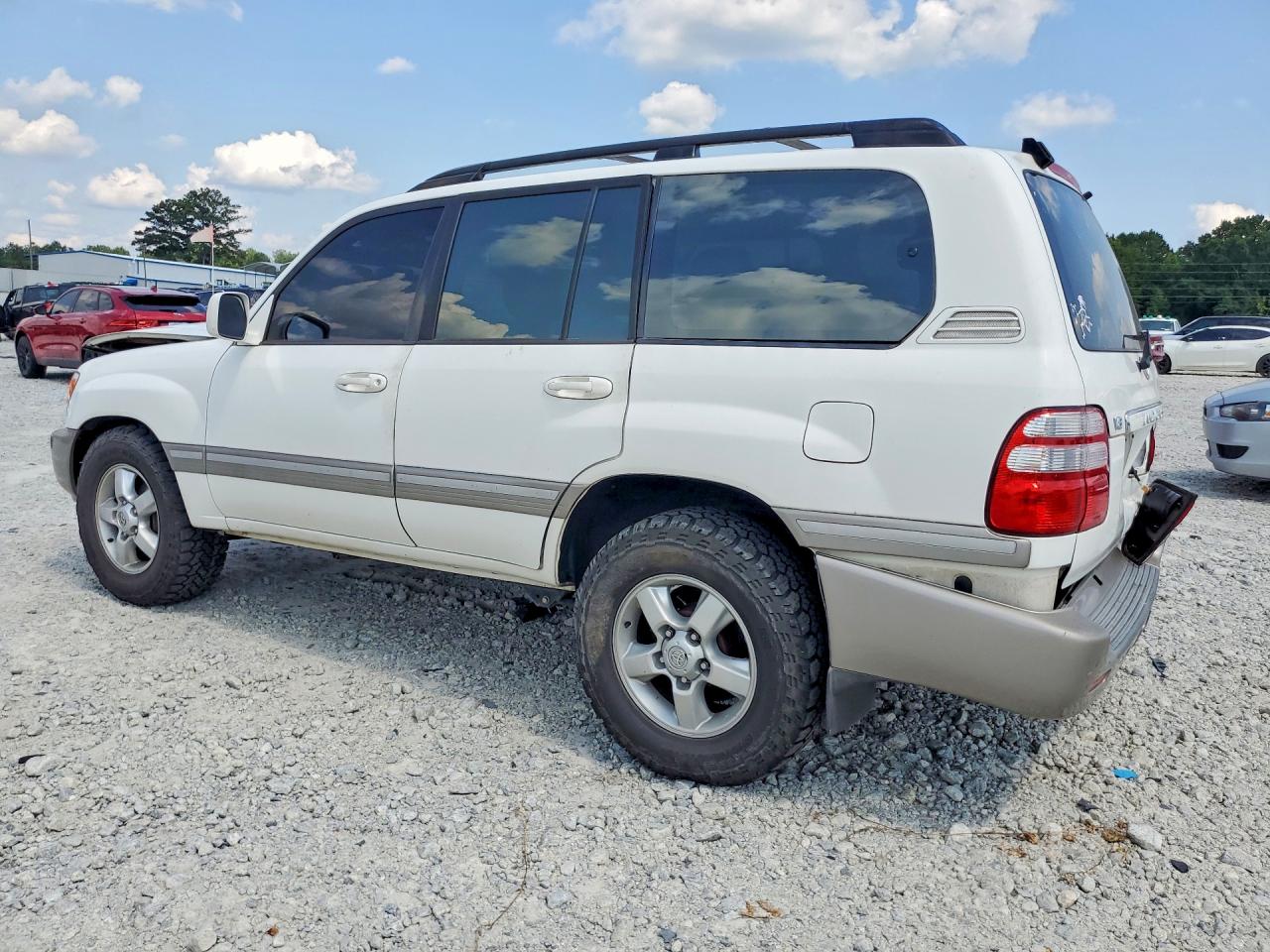 2003 Toyota Land Cruiser Base Белый vin: JTEHT05J232031654