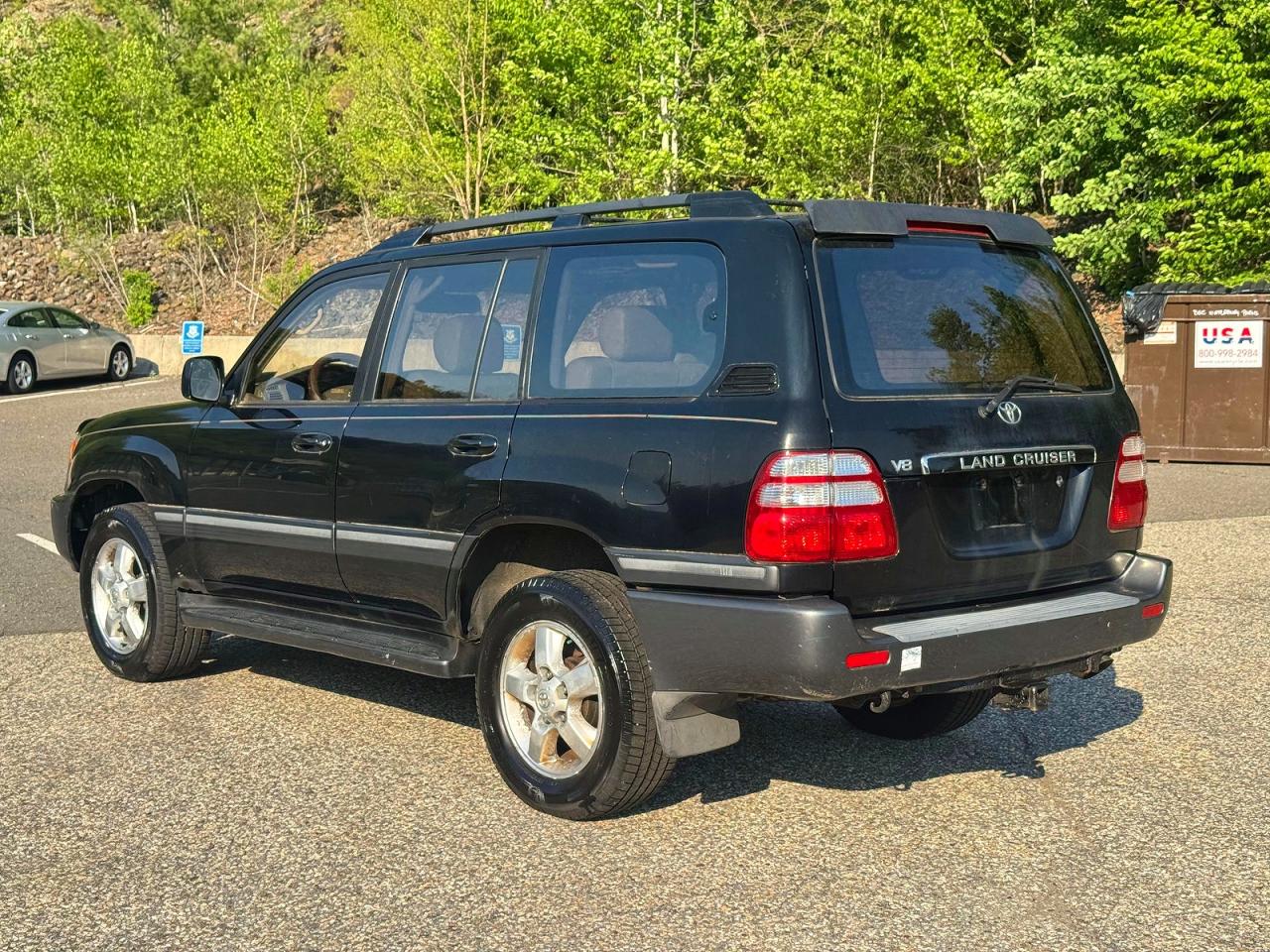 2003 Toyota Land Cruiser Base Black vin: JTEHT05J232032934