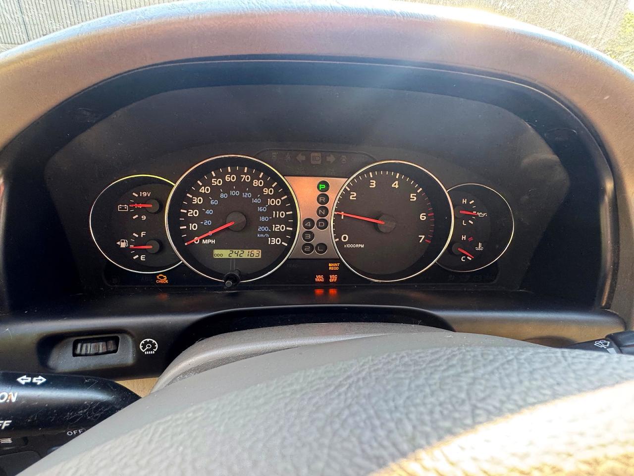 2003 Toyota Land Cruiser Base Black vin: JTEHT05J232032934