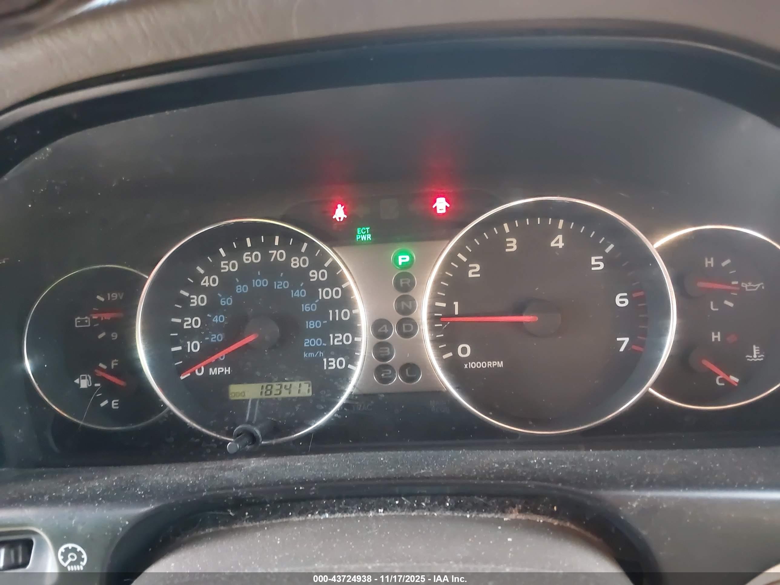 2003 Toyota Land Cruiser   White vin: JTEHT05J232043223