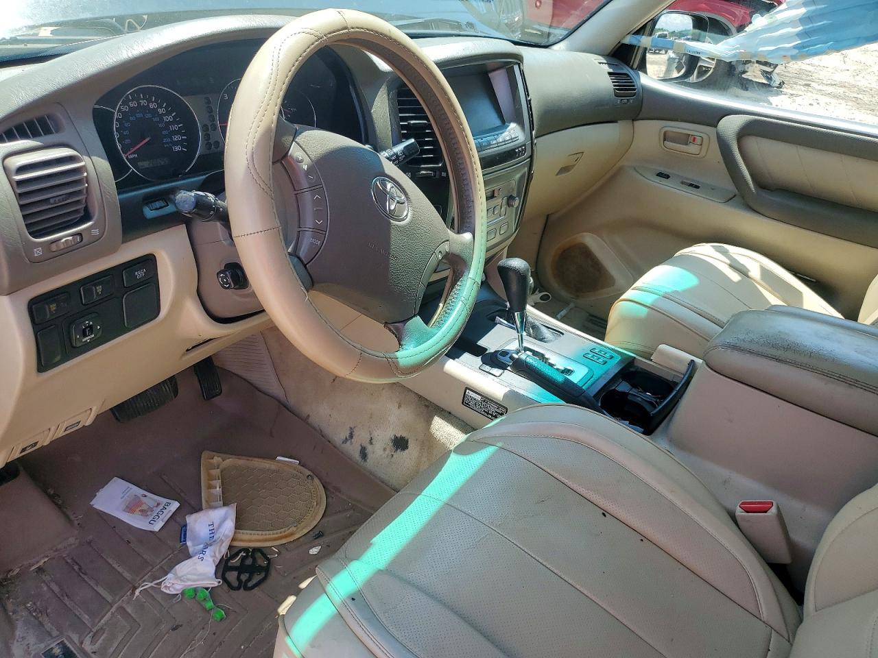 2004 Toyota Land Cruiser Base Black vin: JTEHT05J242060251