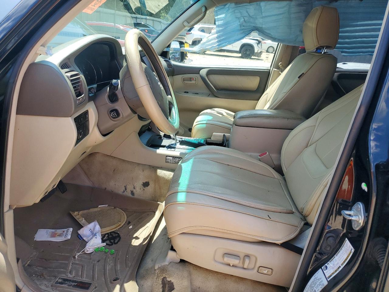 2004 Toyota Land Cruiser Base Black vin: JTEHT05J242060251