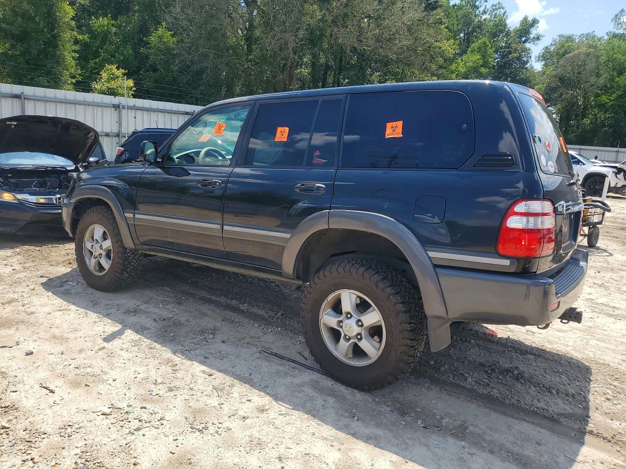 2004 Toyota Land Cruiser Base Black vin: JTEHT05J242060251