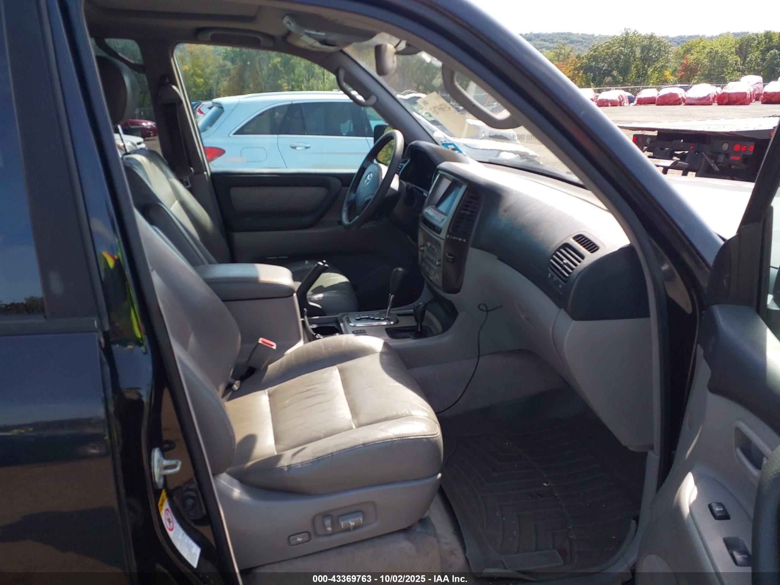 2005 Toyota Land Cruiser V8 Dark Blue vin: JTEHT05J252069226