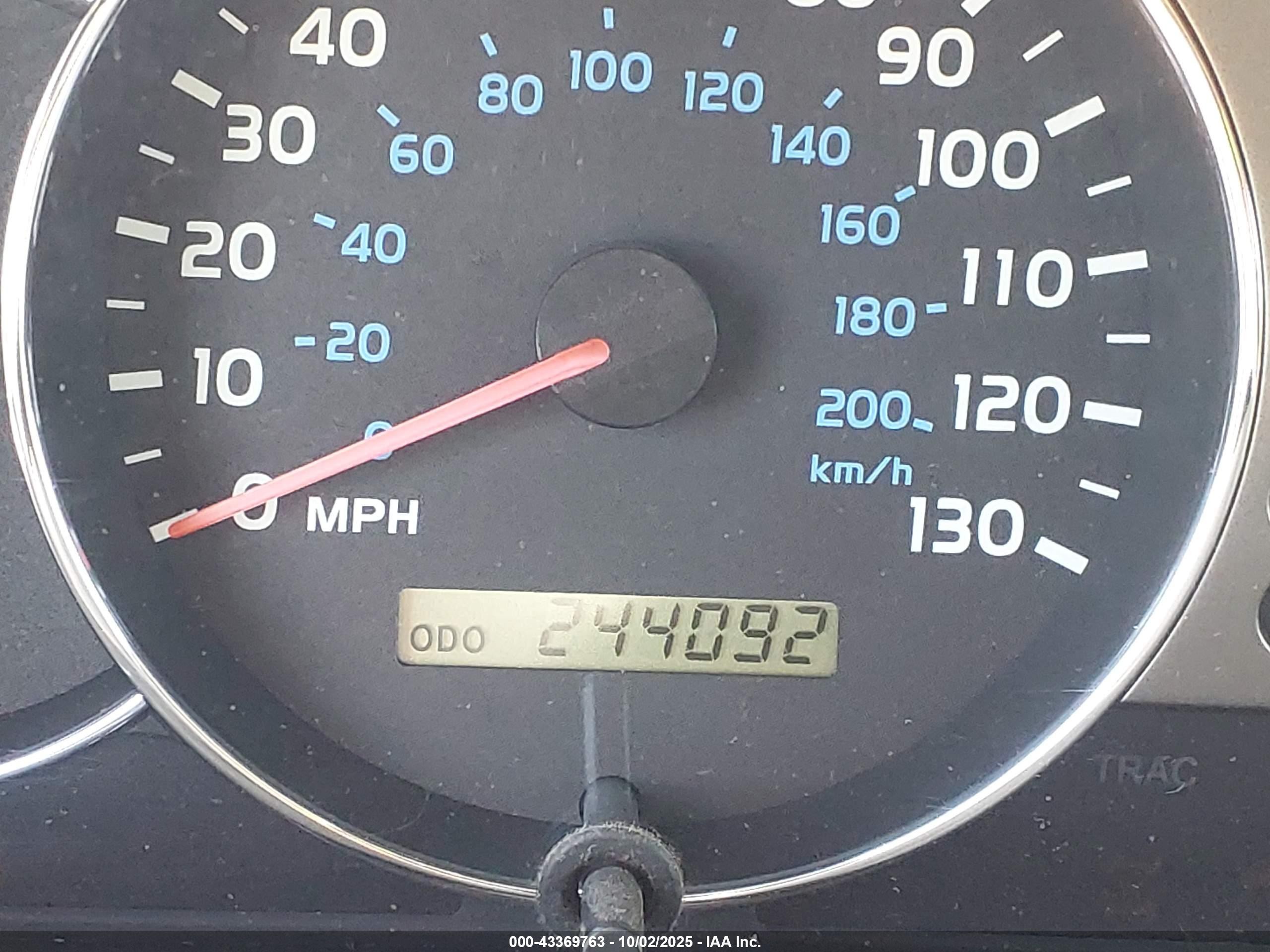 2005 Toyota Land Cruiser V8 Dark Blue vin: JTEHT05J252069226