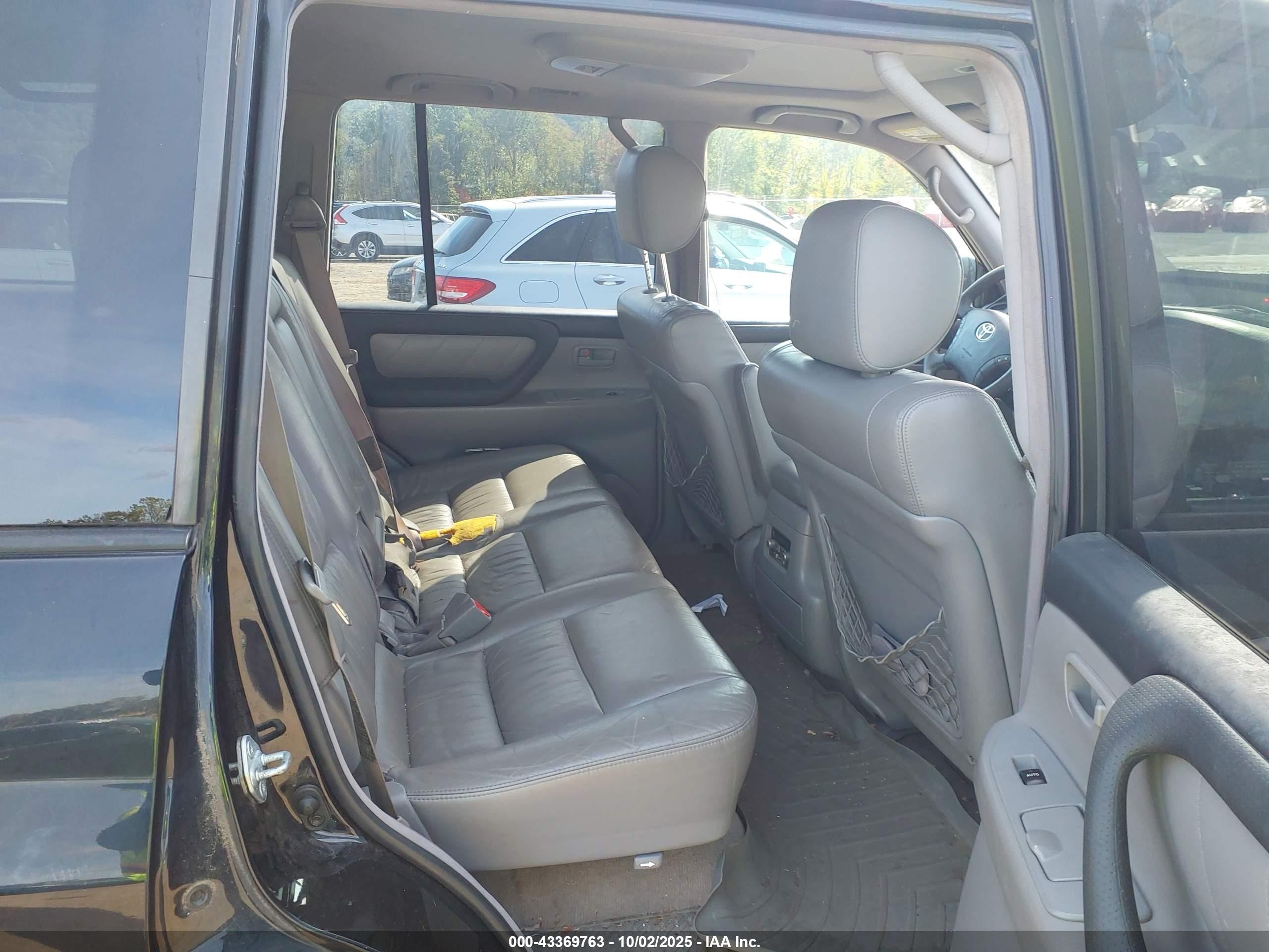 2005 Toyota Land Cruiser V8 Dark Blue vin: JTEHT05J252069226