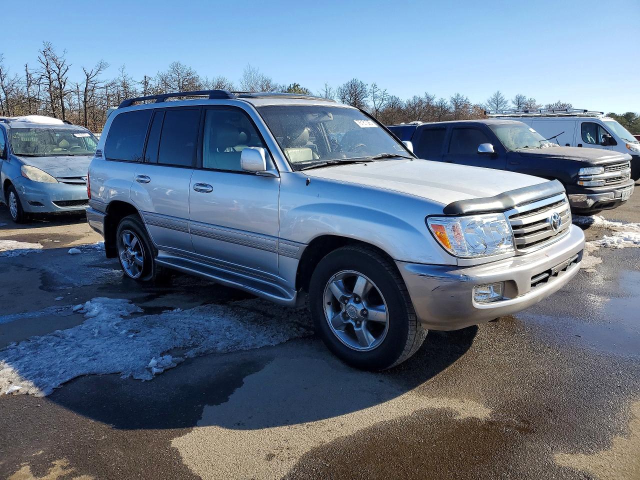 2006 Toyota Land Cruiser Silver vin: JTEHT05J262096492