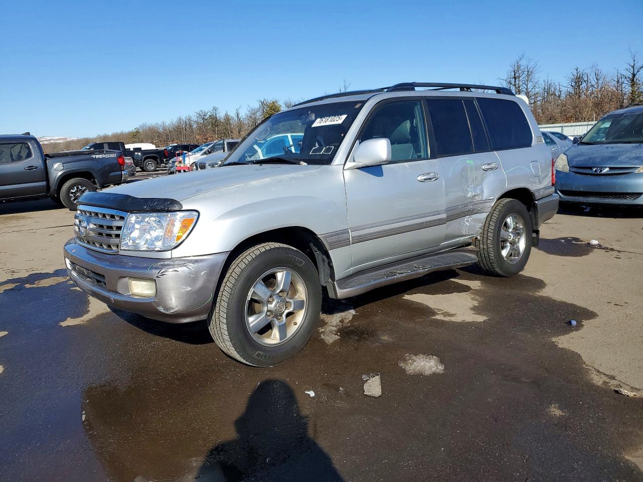2006 Toyota Land Cruiser Silver vin: JTEHT05J262096492