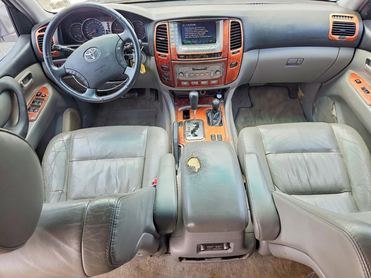 2007 Toyota Land Cruiser Base Серый vin: JTEHT05J272102485