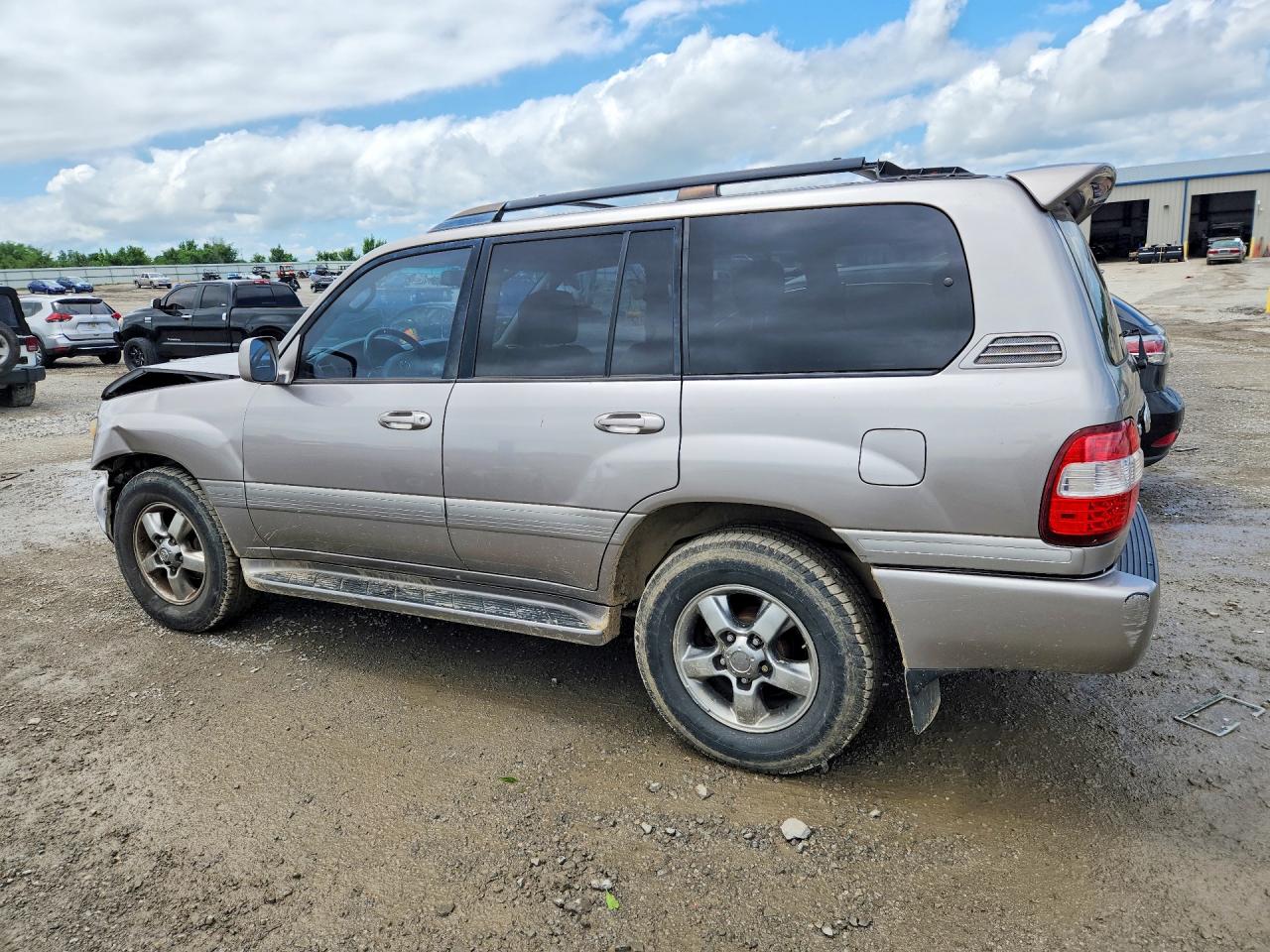 2007 Toyota Land Cruiser Base Серый vin: JTEHT05J272102485