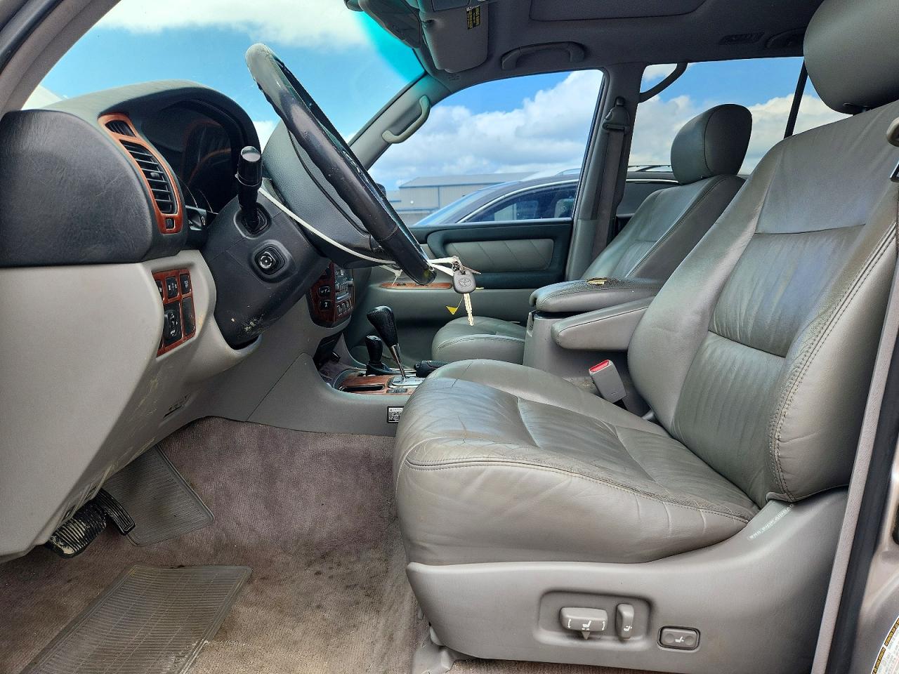 2007 Toyota Land Cruiser Base Серый vin: JTEHT05J272102485