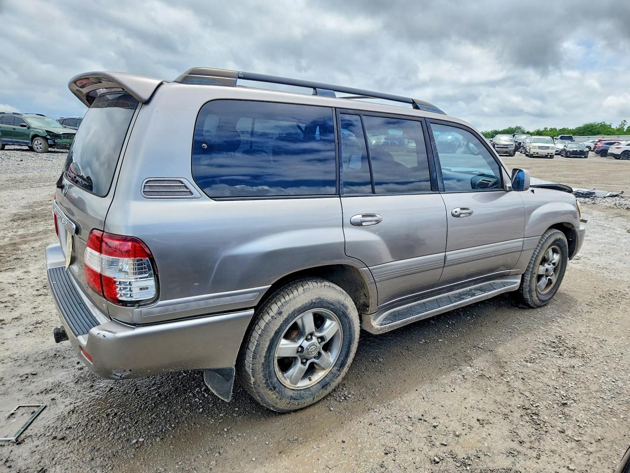2007 Toyota Land Cruiser Base Серый vin: JTEHT05J272102485