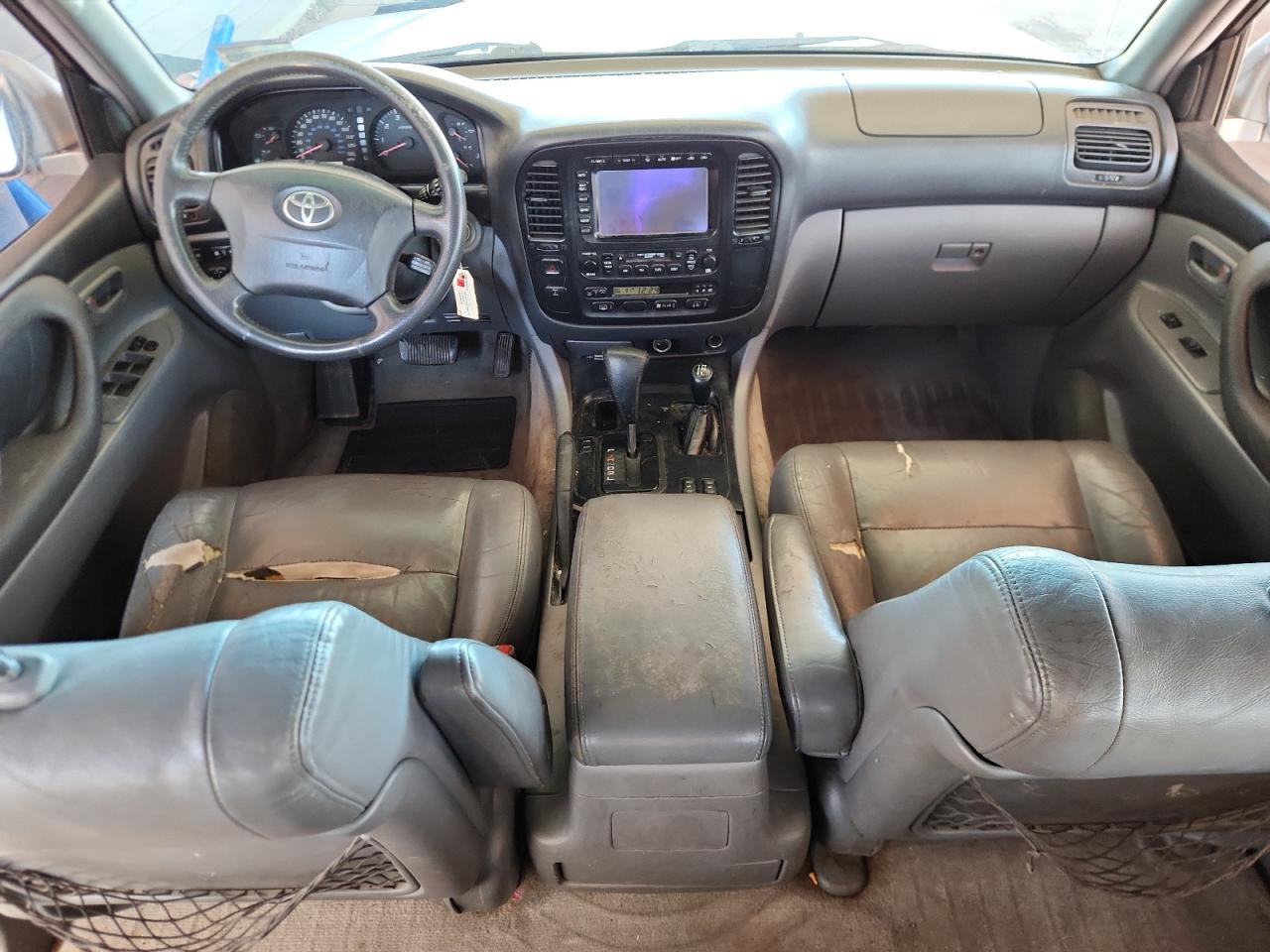 2002 Toyota Land Cruiser Серебряный vin: JTEHT05J322026509
