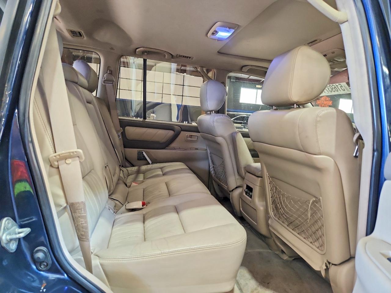 2003 Toyota Land Cruiser Base Blue vin: JTEHT05J332030285