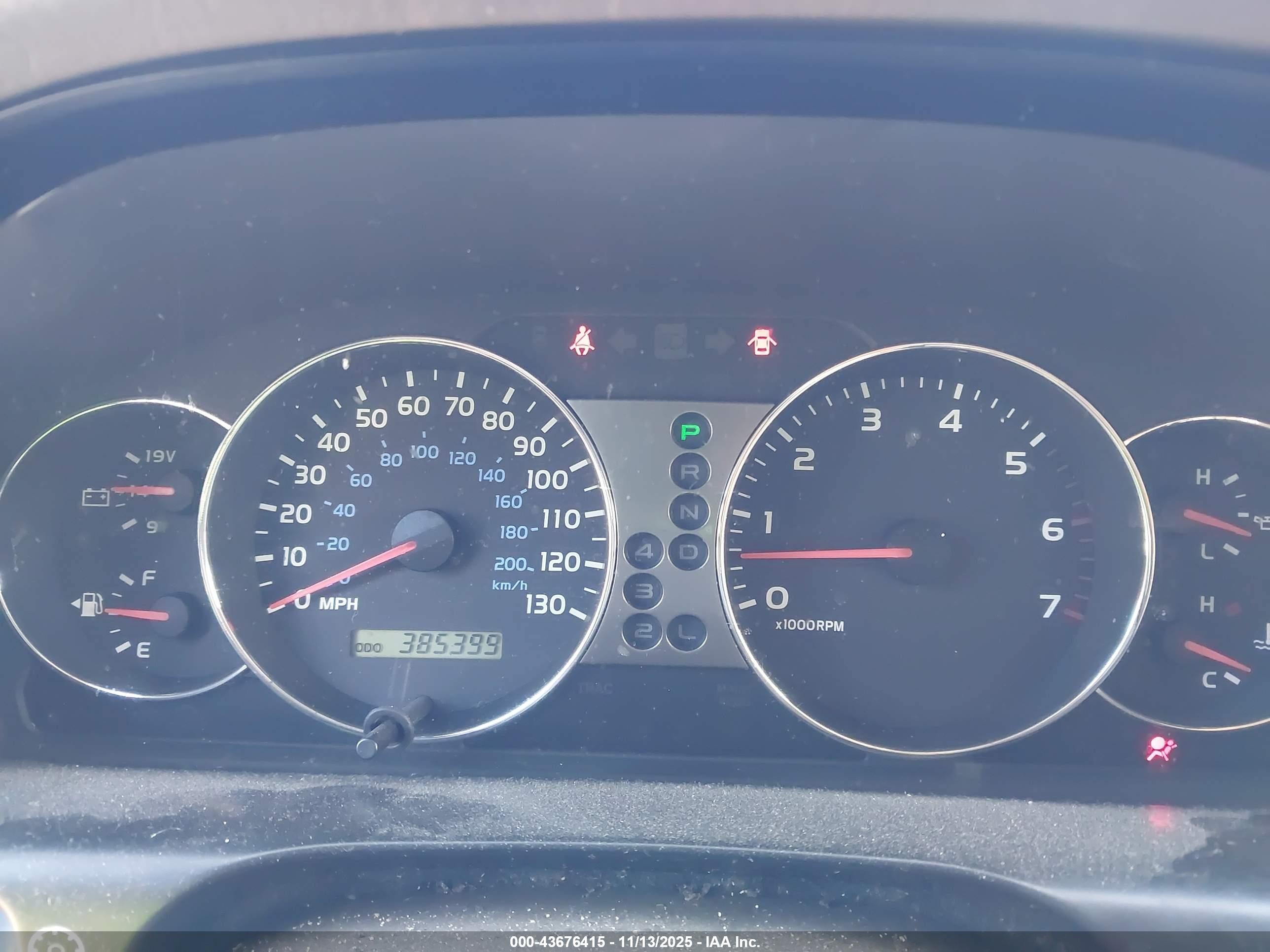 2003 Toyota Land Cruiser   Tan vin: JTEHT05J332039004