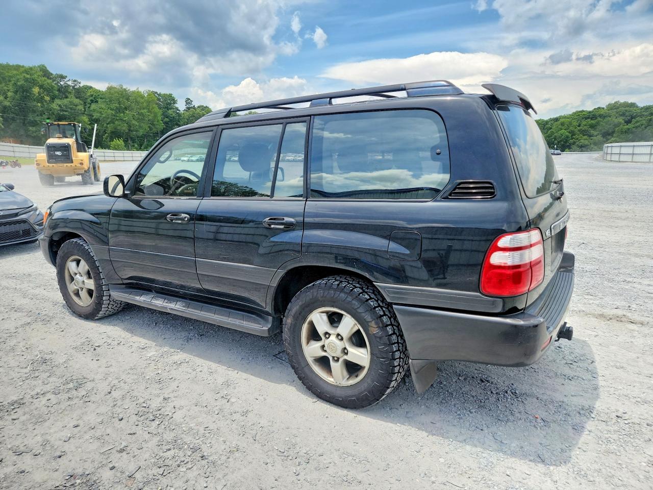 2003 Toyota Land Cruiser Base Black vin: JTEHT05J332041271