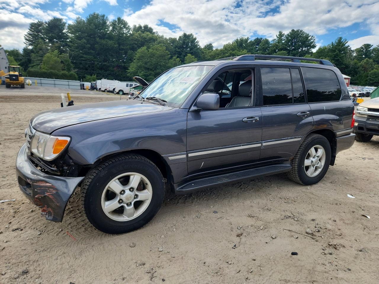 2005 Toyota Land Cruiser Base Серый vin: JTEHT05J352074502
