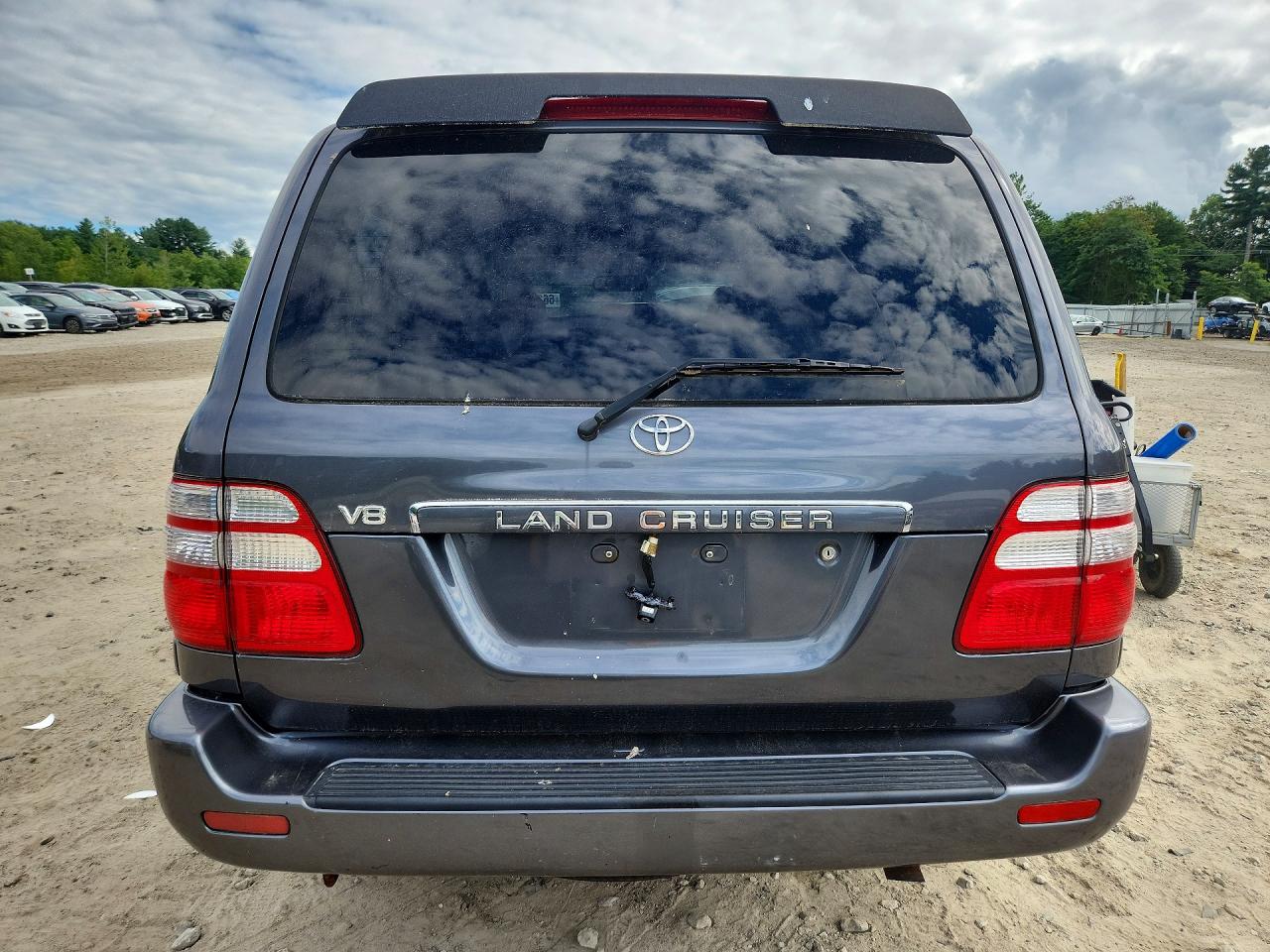 2005 Toyota Land Cruiser Base Серый vin: JTEHT05J352074502
