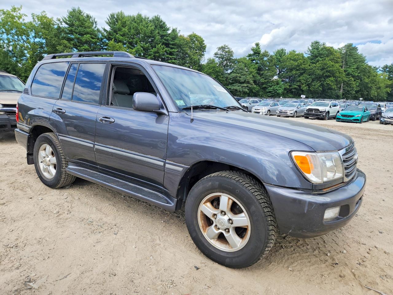 2005 Toyota Land Cruiser Base Серый vin: JTEHT05J352074502