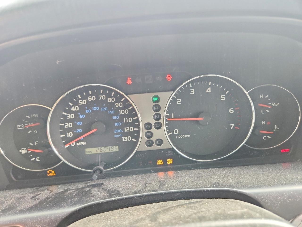 2005 Toyota Land Cruiser Base Серый vin: JTEHT05J352074502