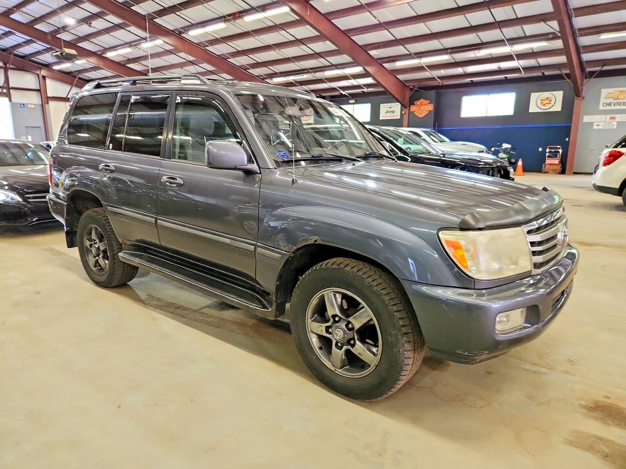 2006 Toyota Land Cruiser Base Gray vin: JTEHT05J362080785