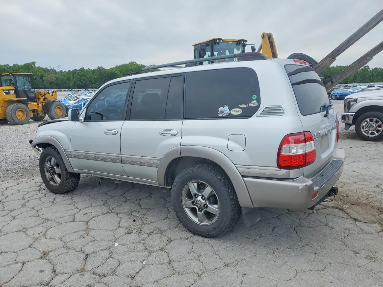 2006 Toyota Land Cruiser Base Gray vin: JTEHT05J362098333