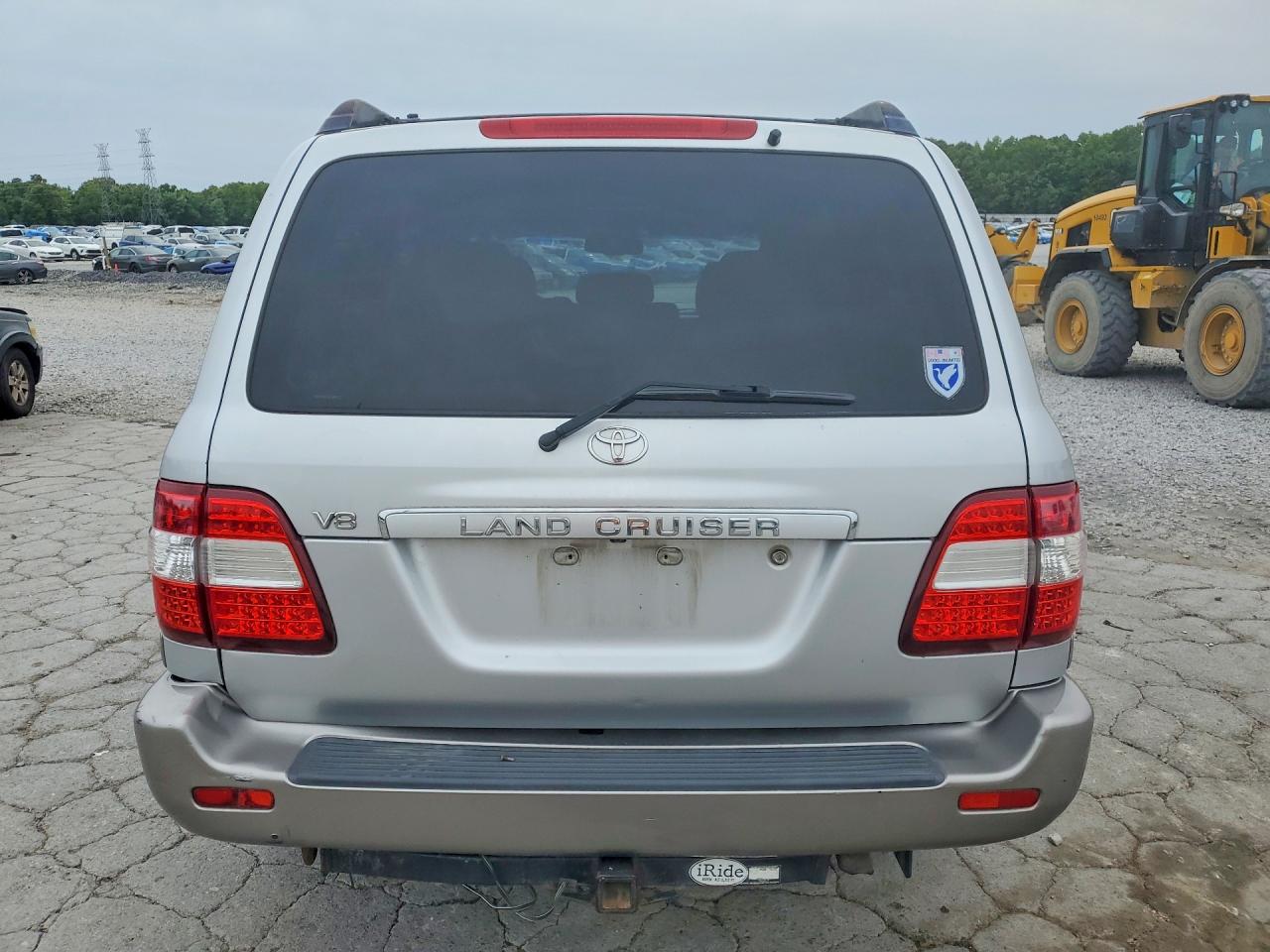 2006 Toyota Land Cruiser Base Gray vin: JTEHT05J362098333