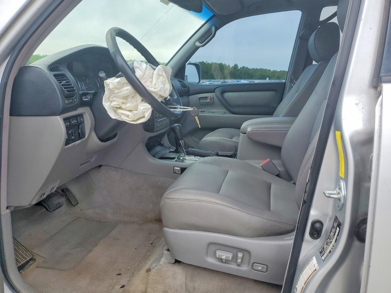 2006 Toyota Land Cruiser Base Gray vin: JTEHT05J362098333