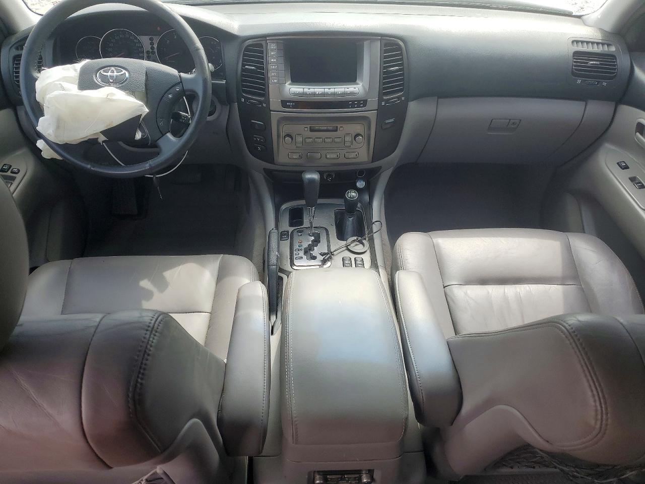 2006 Toyota Land Cruiser Base Gray vin: JTEHT05J362098333