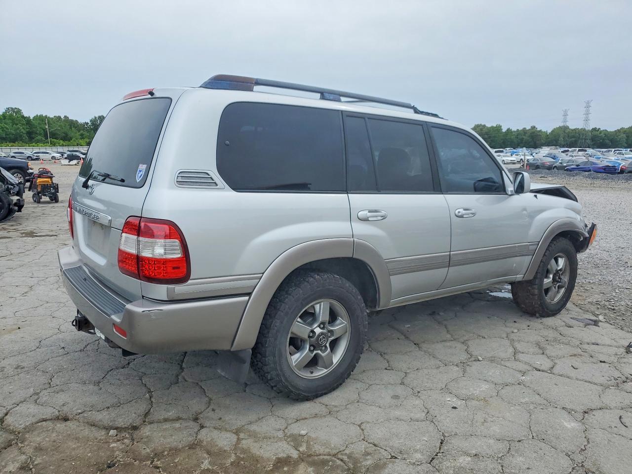 2006 Toyota Land Cruiser Base Gray vin: JTEHT05J362098333