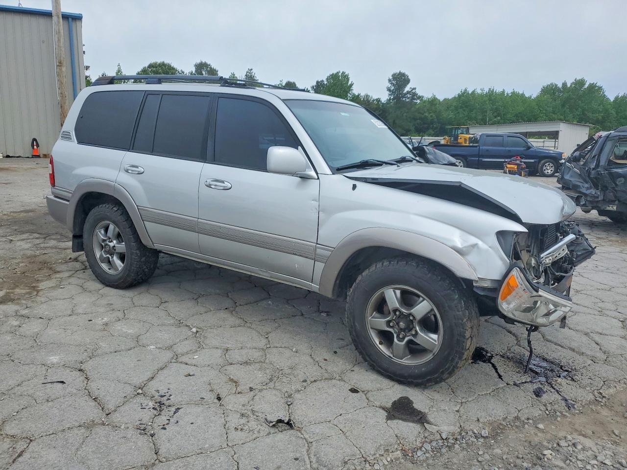 2006 Toyota Land Cruiser Base Gray vin: JTEHT05J362098333