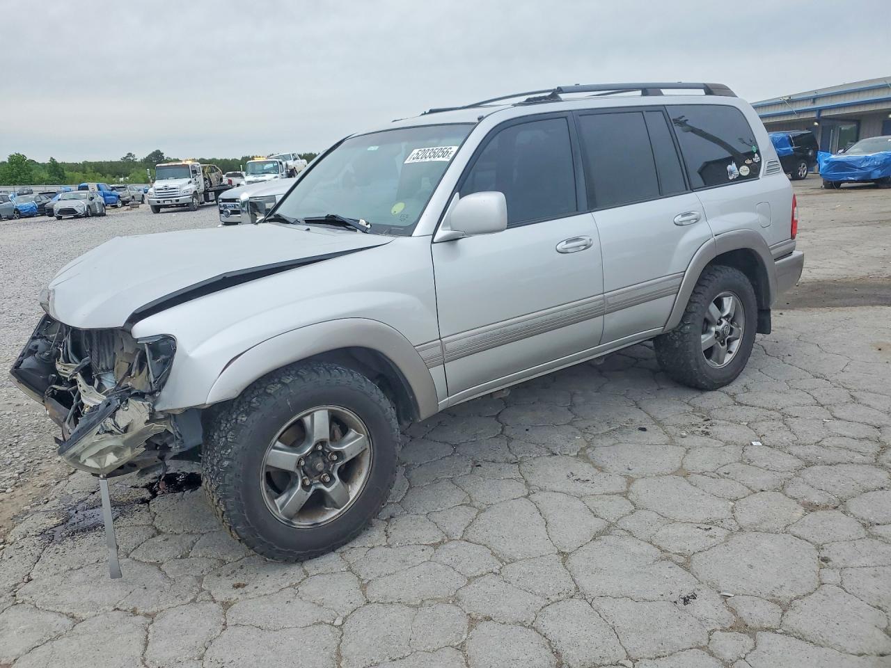 2006 Toyota Land Cruiser Base Gray vin: JTEHT05J362098333
