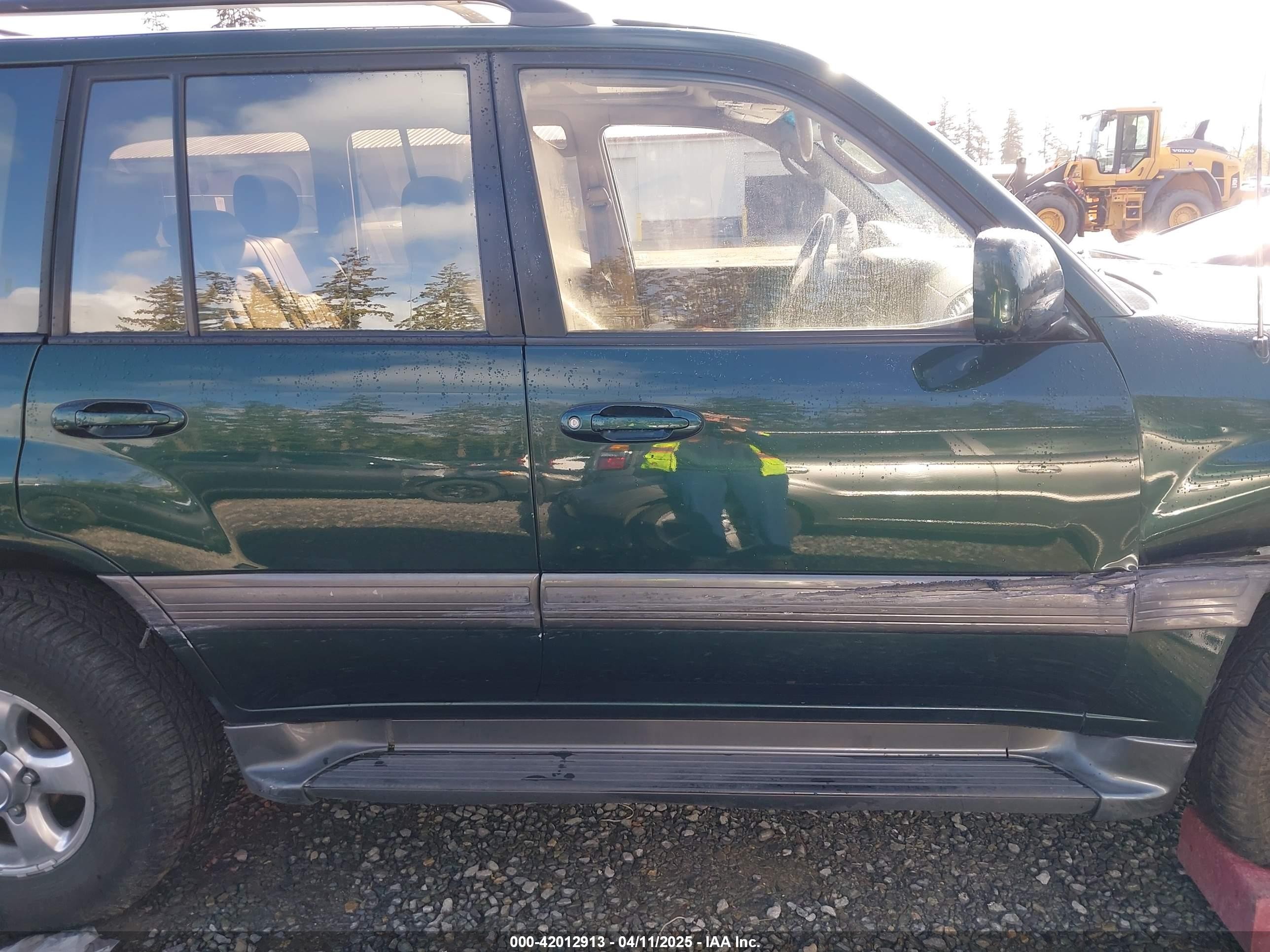 2001 Toyota Land Cruiser   Green vin: JTEHT05J412010091