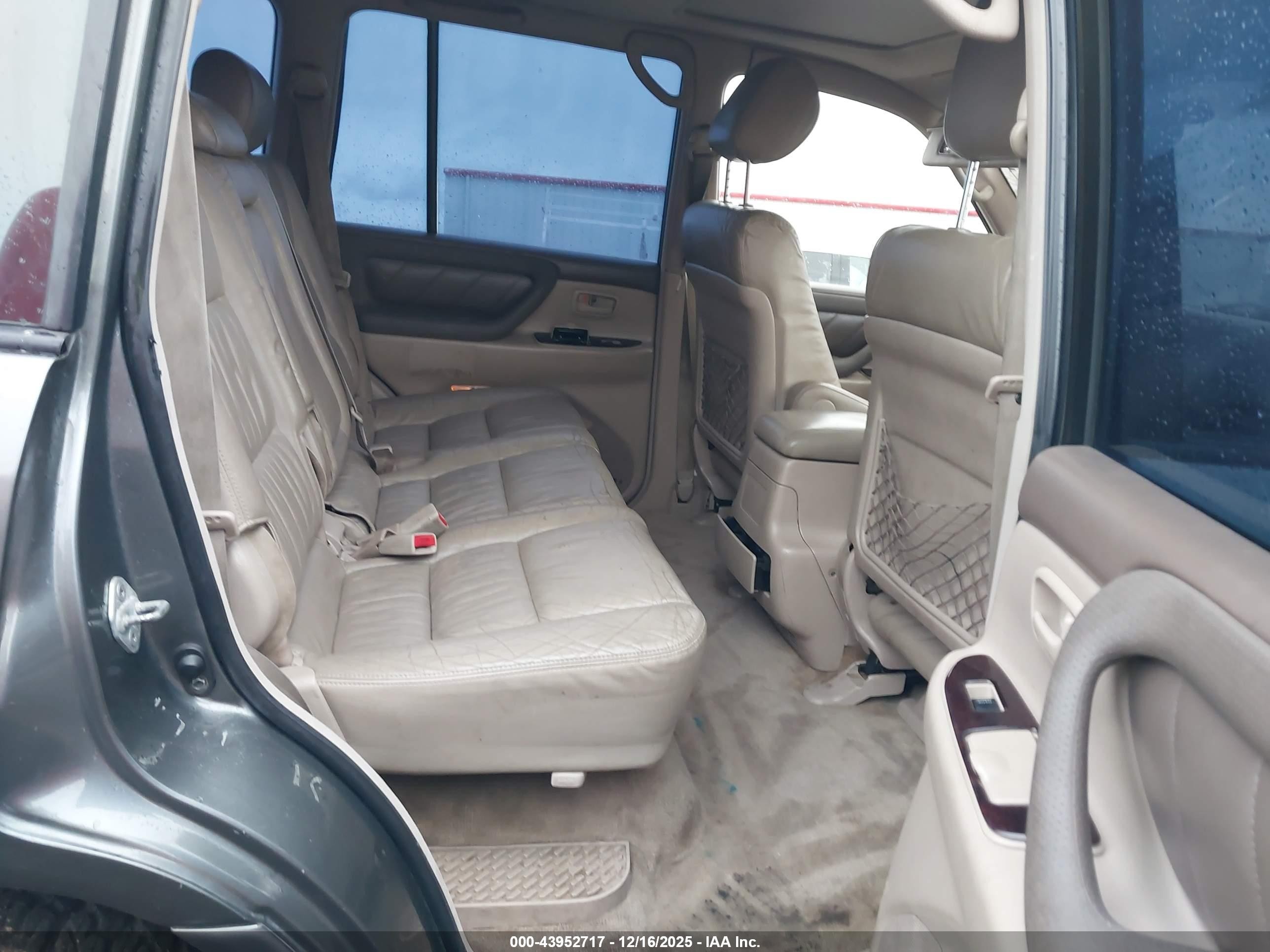 2001 Toyota Land Cruiser   Green vin: JTEHT05J412011838