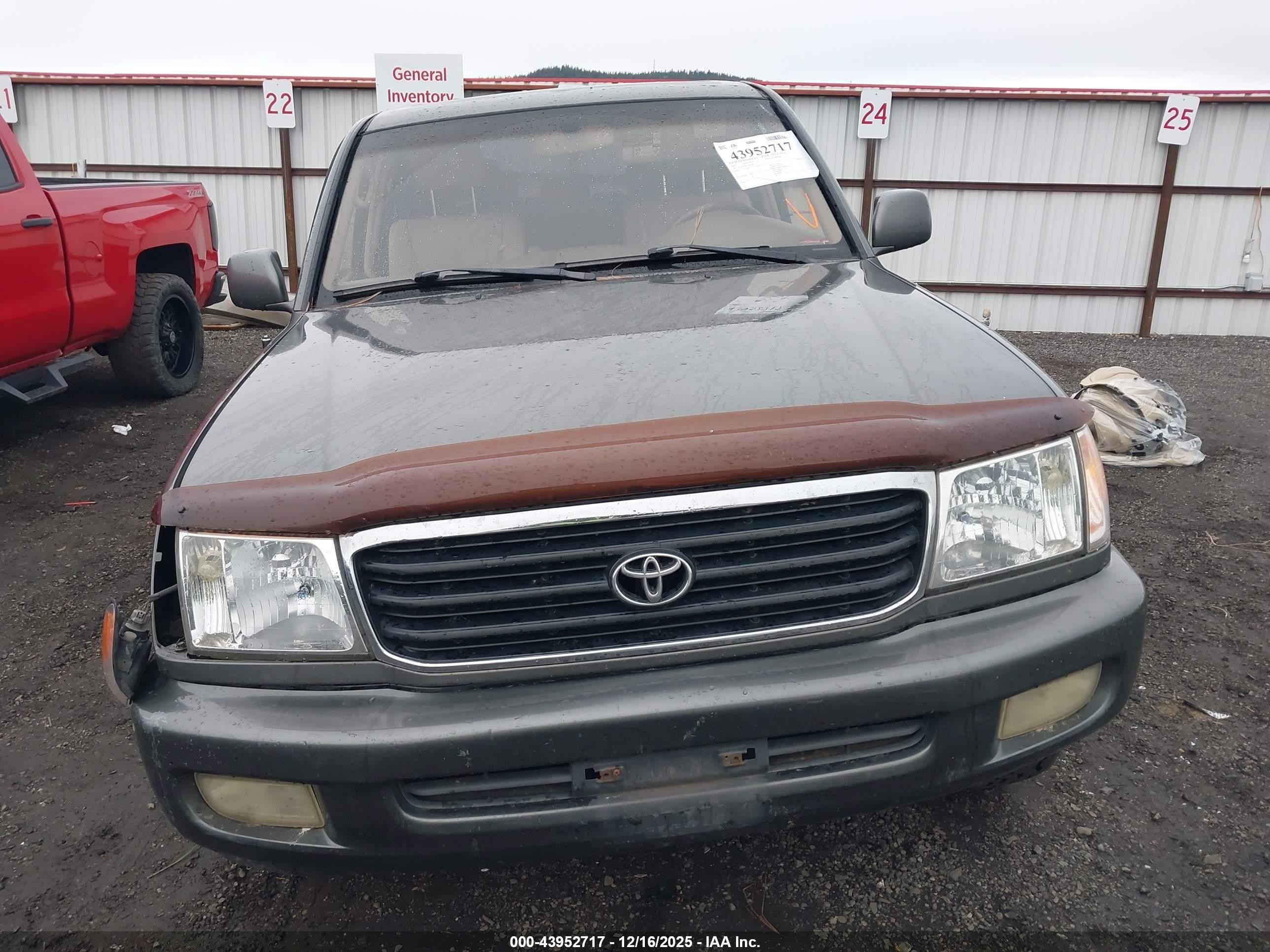 2001 Toyota Land Cruiser   Green vin: JTEHT05J412011838
