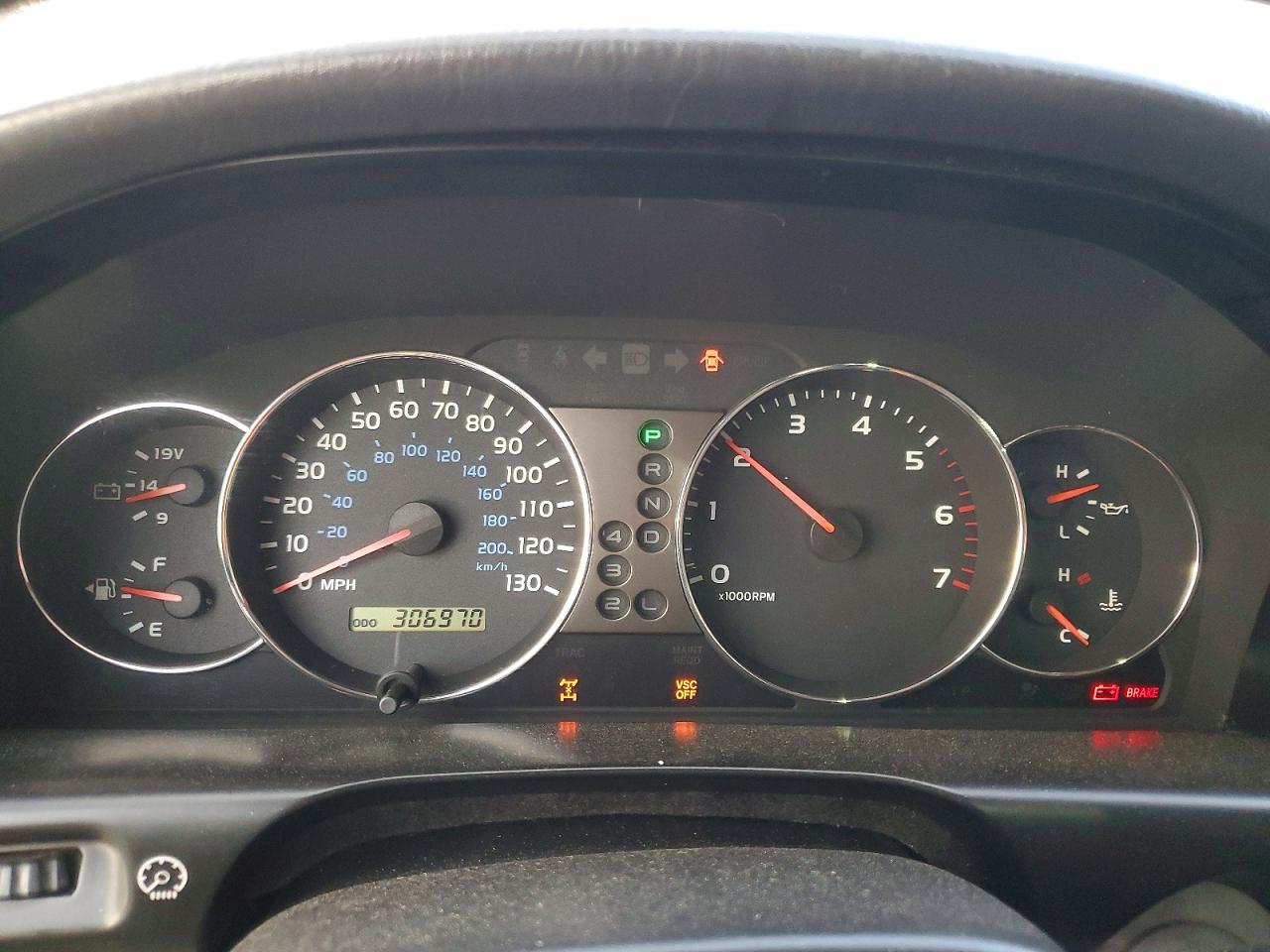 2003 Toyota Land Cruiser White vin: JTEHT05J432037777